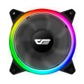 Ventilador Caja Gaming Darkflash DR12 Pro / 120mm / A-Rgb / Pack 5 / Controladora y mando incluidos