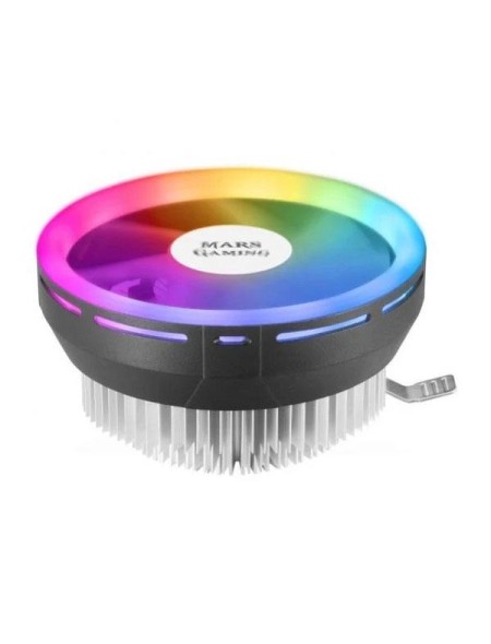 Ventilador Cpu Mars Gaming Mcpu120 Chroma Rgb / Perfil bajo / Fan 120mm / PWM 4 Pines / Multisocket Intel - Amd / Am4 / Lga1700